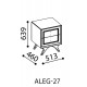 Прикроватная тумба Алегро ALEG-27