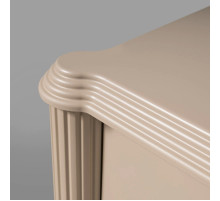 Туалетный столик Моника 1272 (Капучино эмаль)