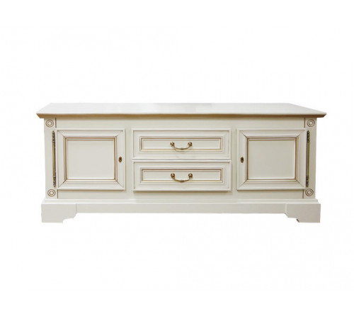 Тумба Полонез ММ-174-16 (белая эмаль с патиной) Тумба Полонез ММ-174-16 (белая эмаль с патиной)